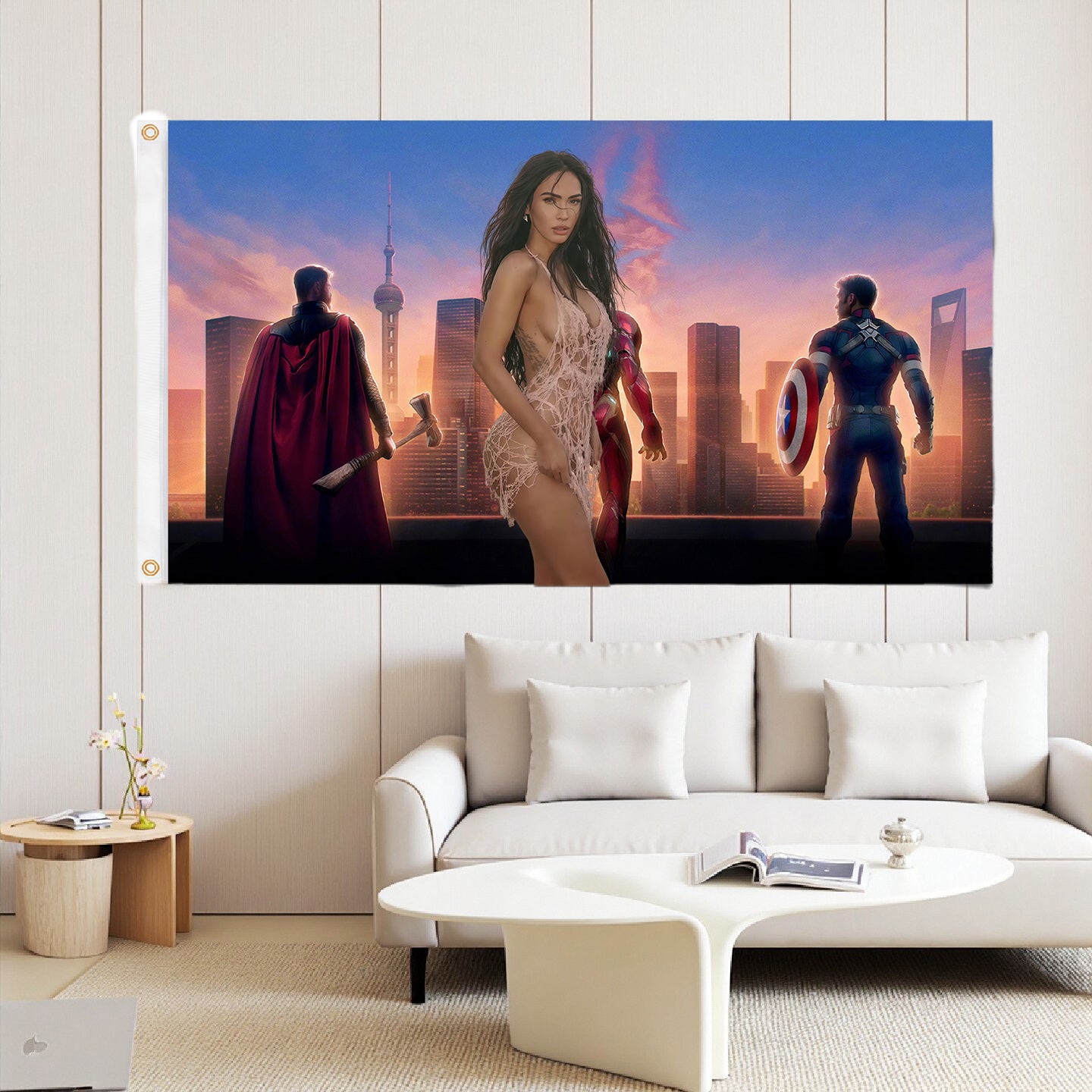 Bigthree Flag Custom Image