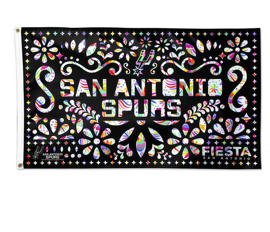 San Antonio Spurs Fista Flag Custom Image
