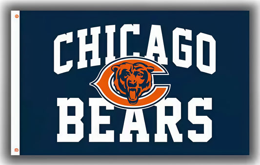 Chicago Bears Classic Flag Custom Image