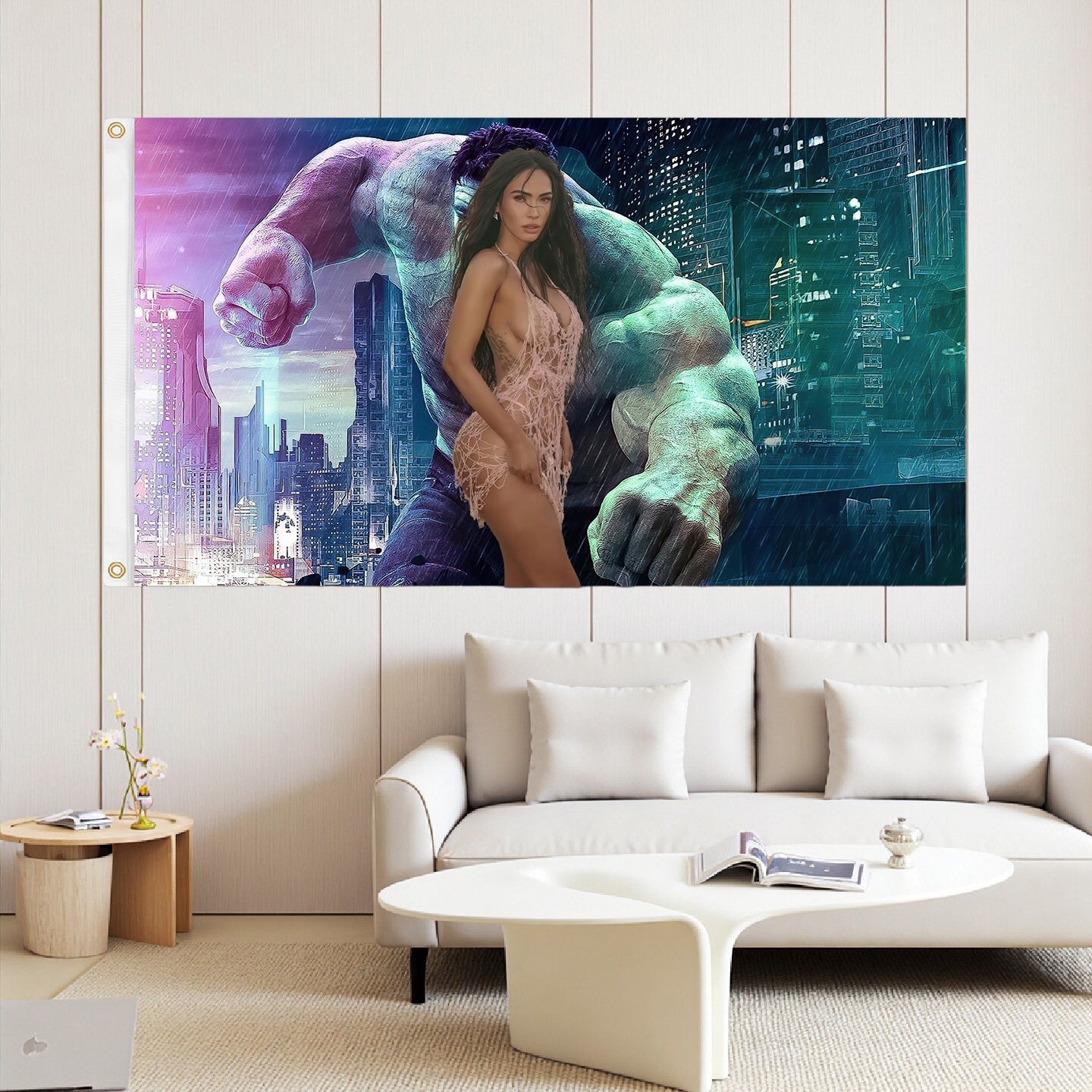 Hulk Flag Custom Image