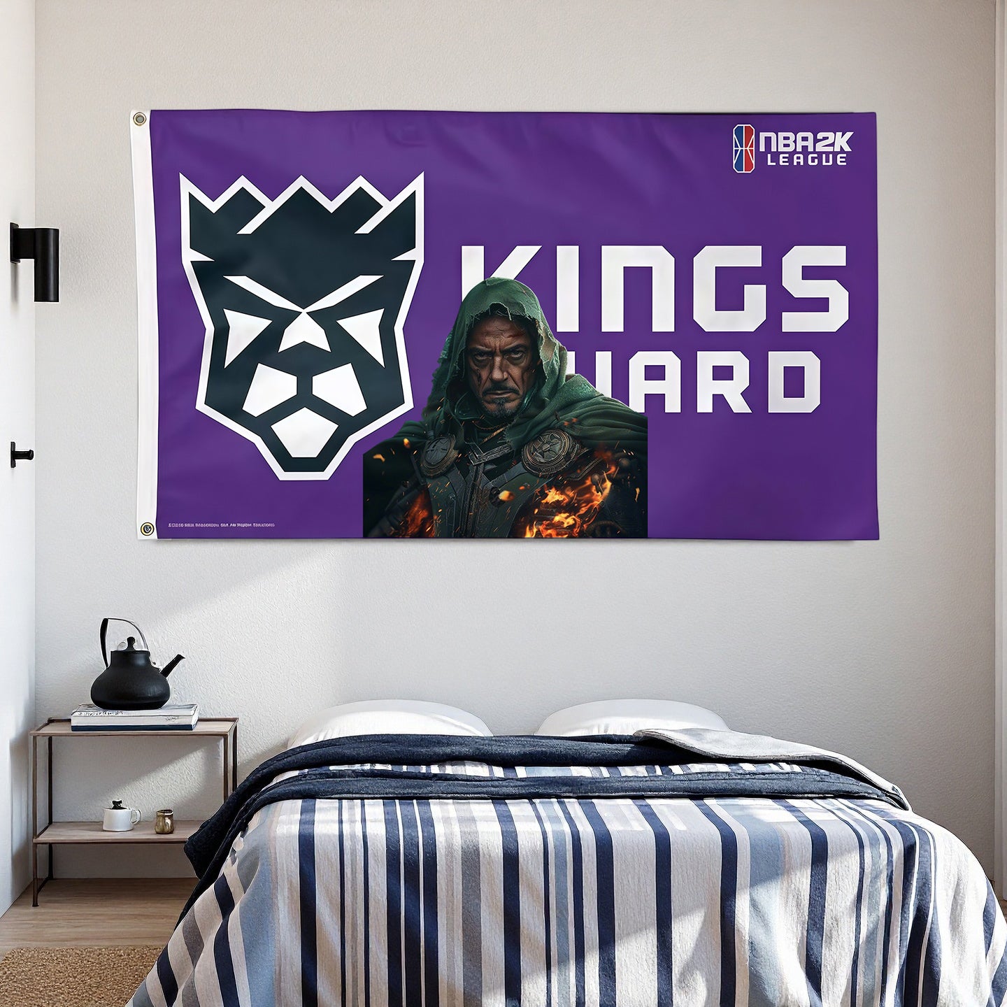 Sacramento Kings Classic Flag Custom Image
