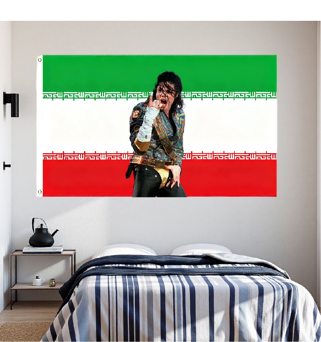 Iran Flag Custom Image