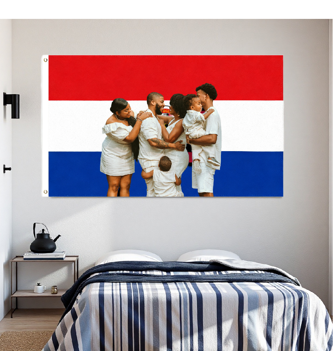 Paraguay Flag Custom Image