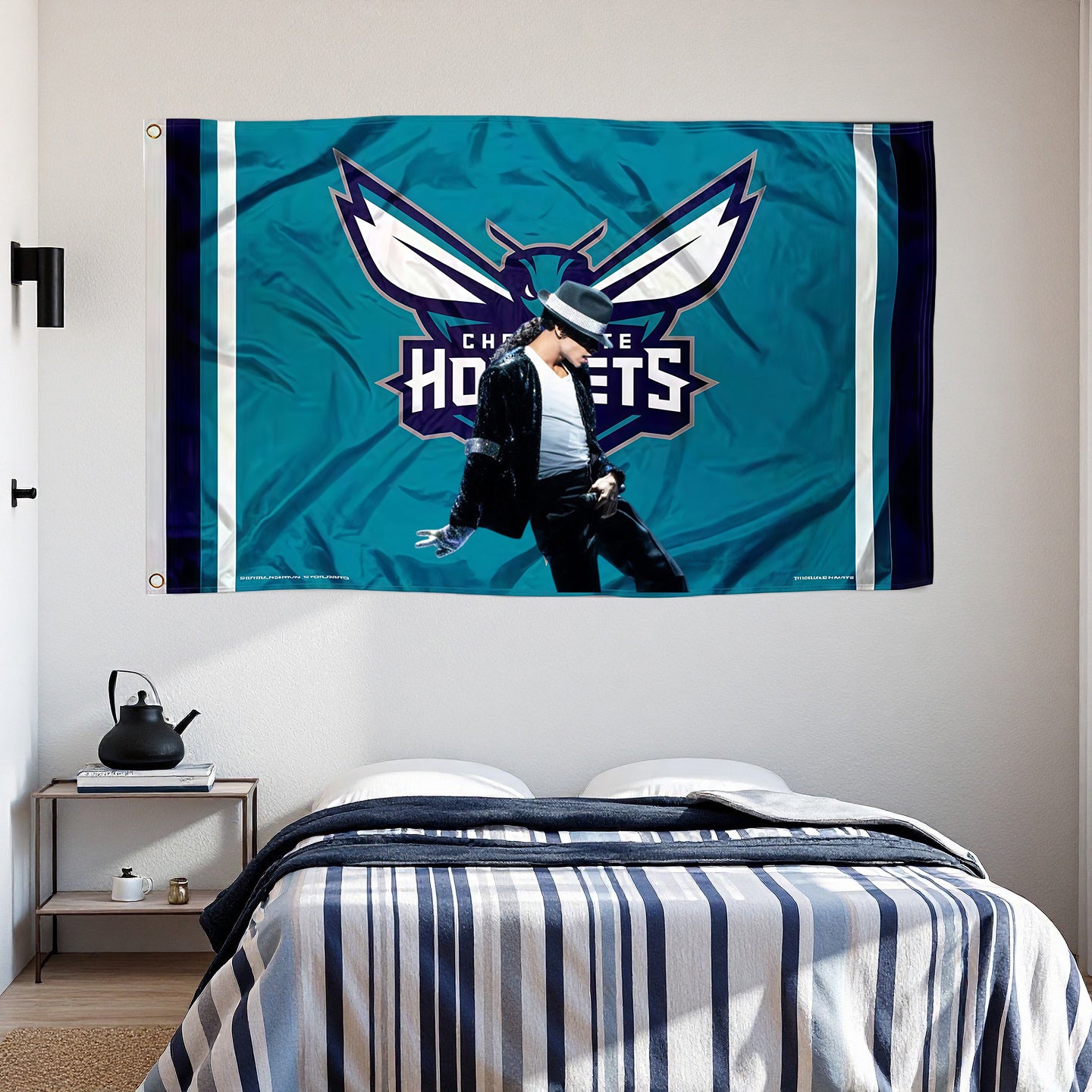 Charlotte Hornets Classic Flag Custom Image