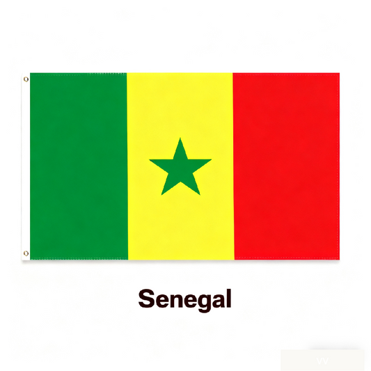 Senegal Flag Custom Image