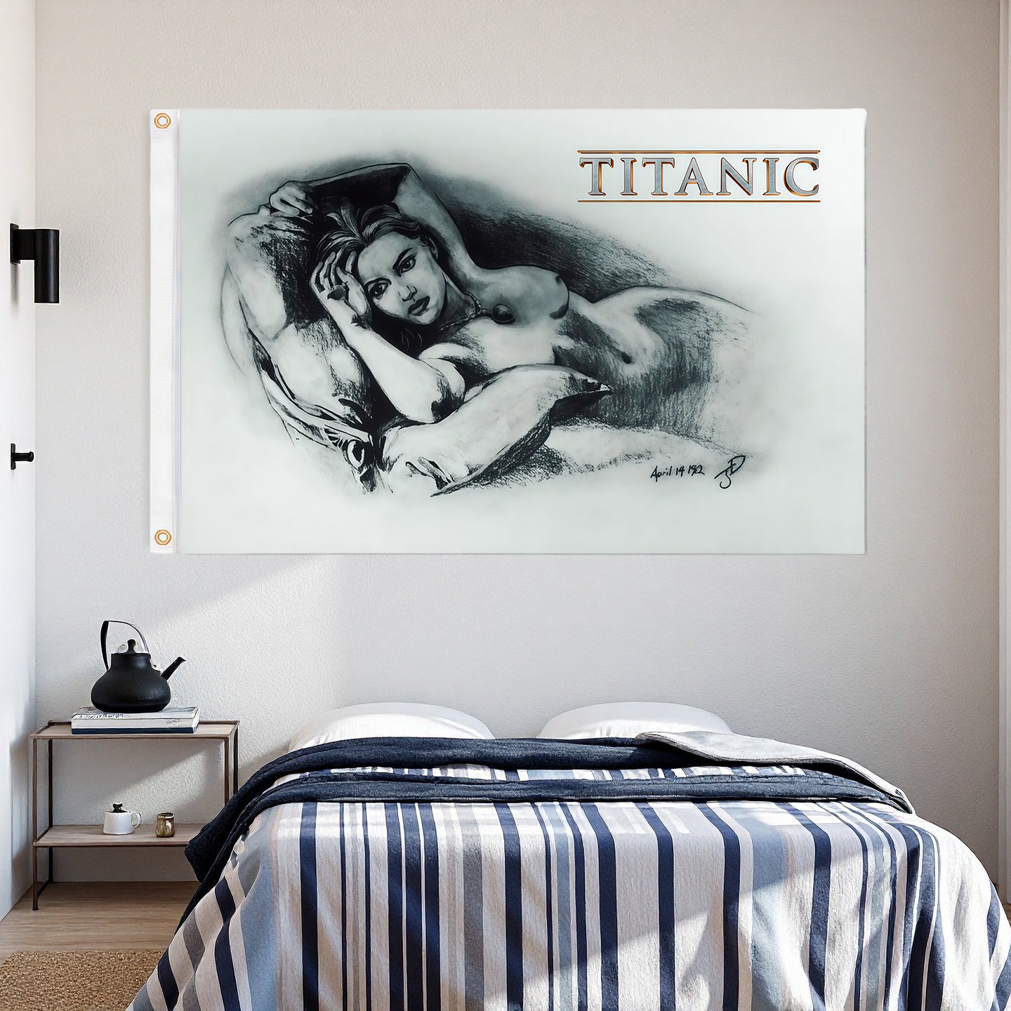 Titanic Flag Custom Image