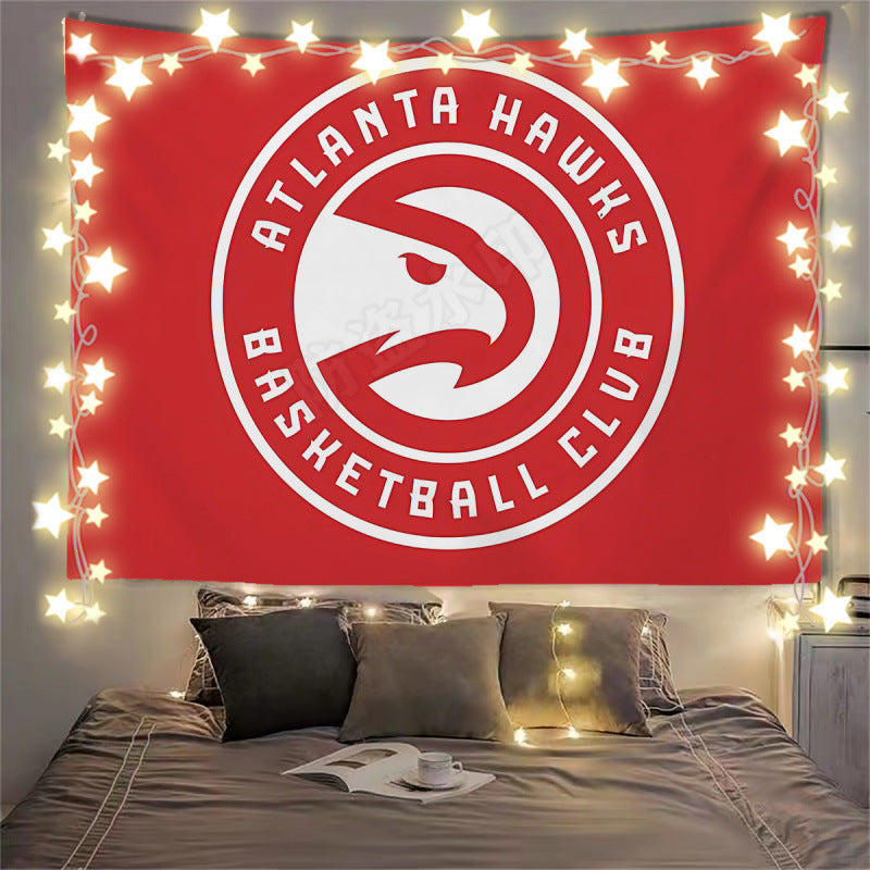 Atlanta Hawks Flag Custom Image