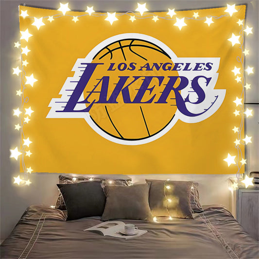 Los Angeles Lakers Yellow Flag Custom Image