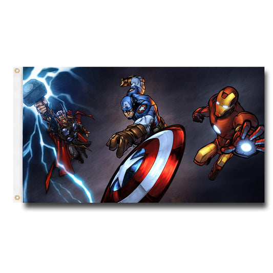 Bigthree Flag Custom Image