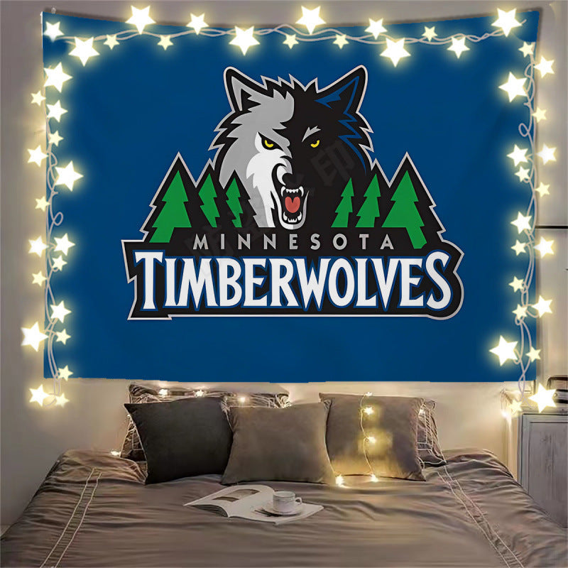 Minnesota Timberwolves Flag Custom Image
