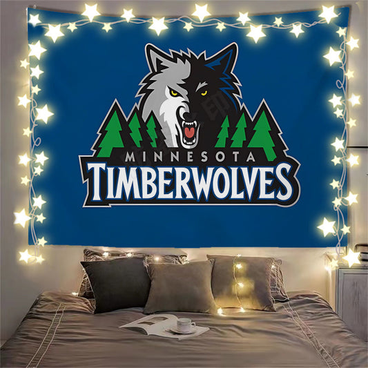 Minnesota Timberwolves Flag Custom Image