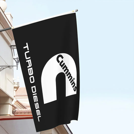 Cummins Banner Flag Custom Image