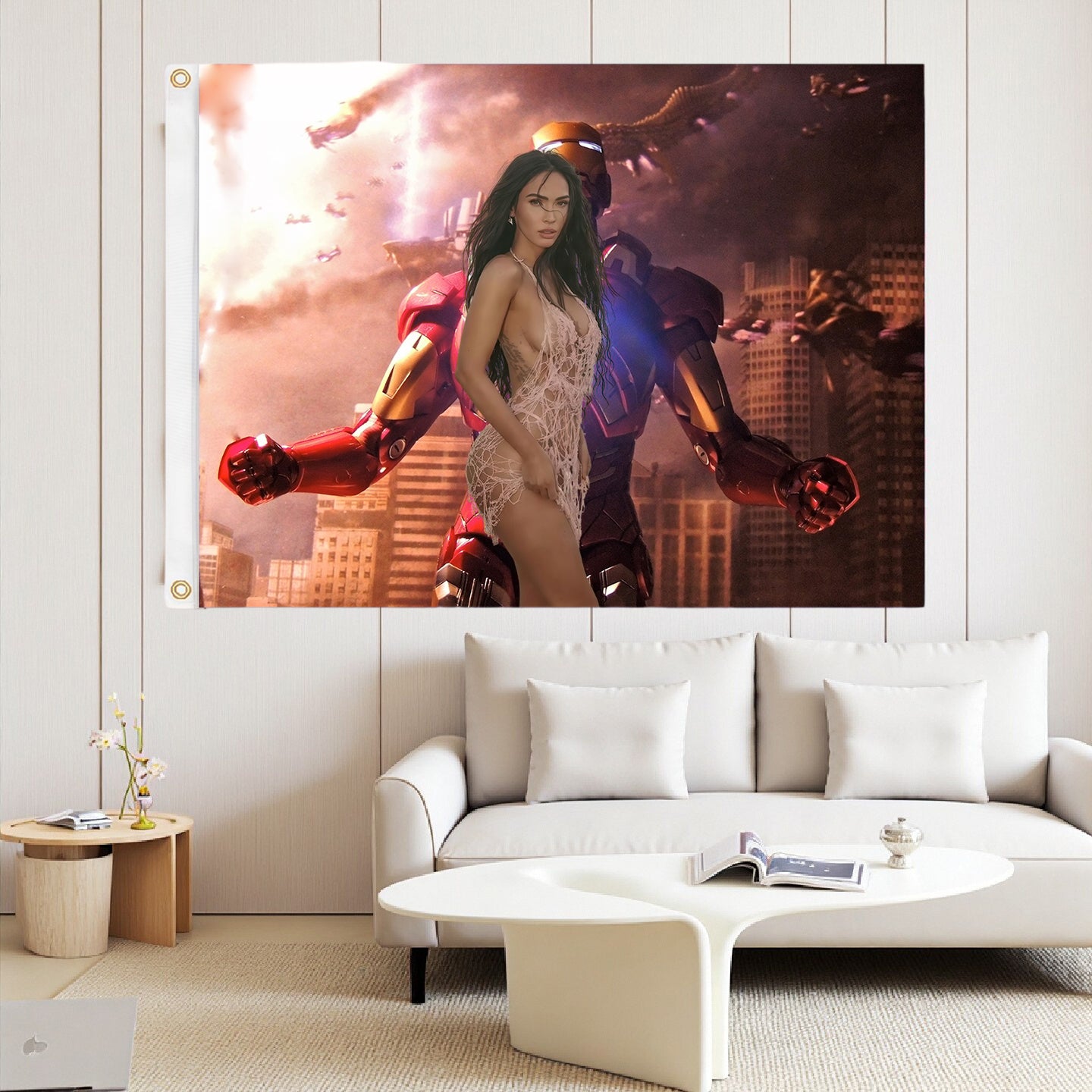 Ironman Flag Custom Image