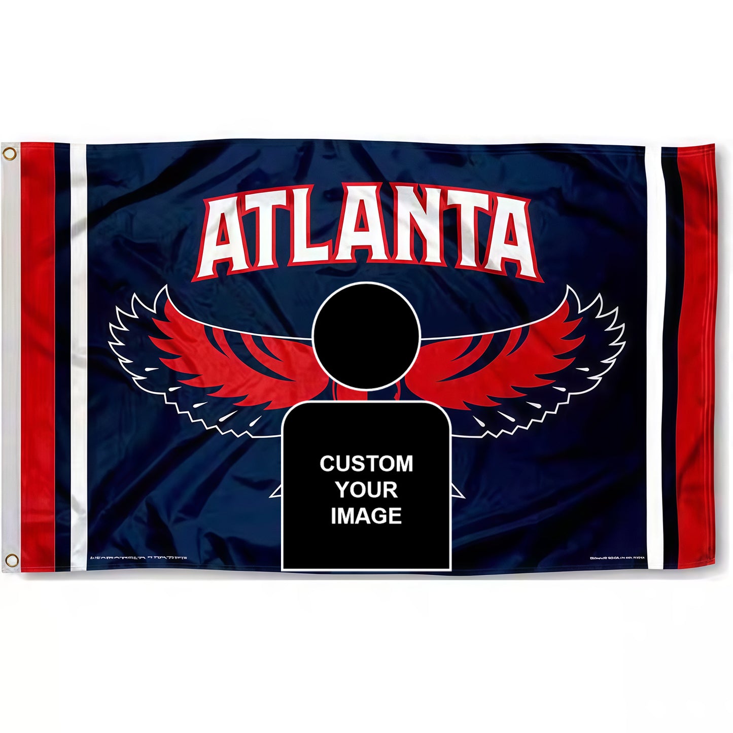 Michael Jackson X Atlanta Hawks Classic Flag Custom Image