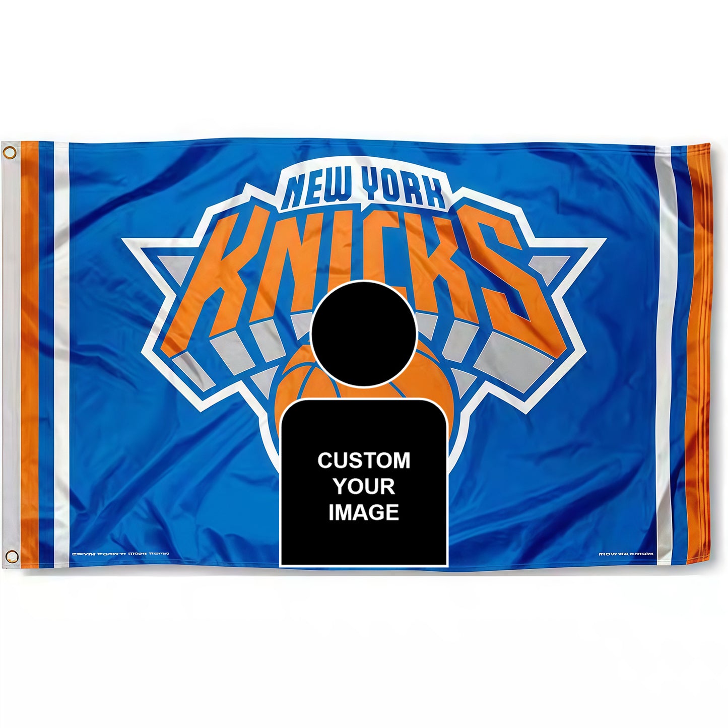 Michael Jackson X New York Knicks Blue Flag Custom Image