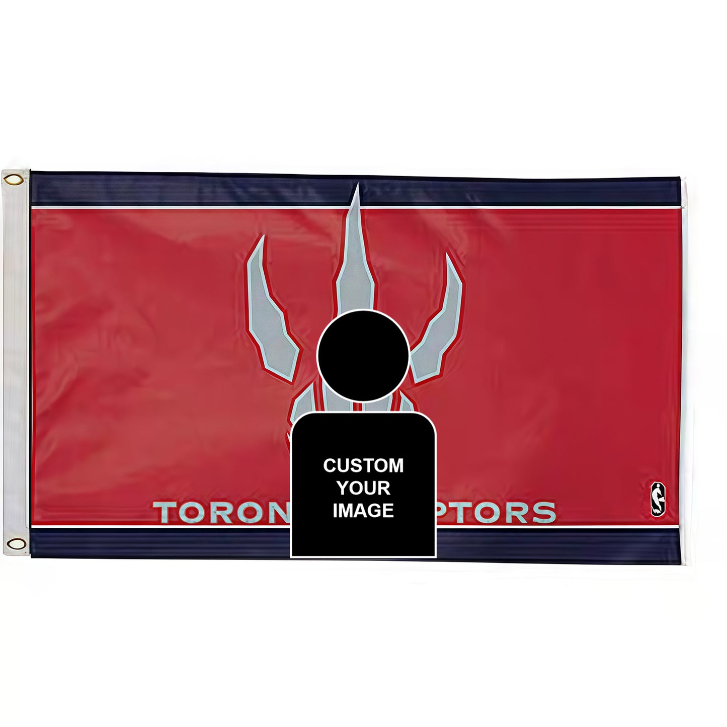Captain America X Toronto Raptors Classic Flag Custom Image
