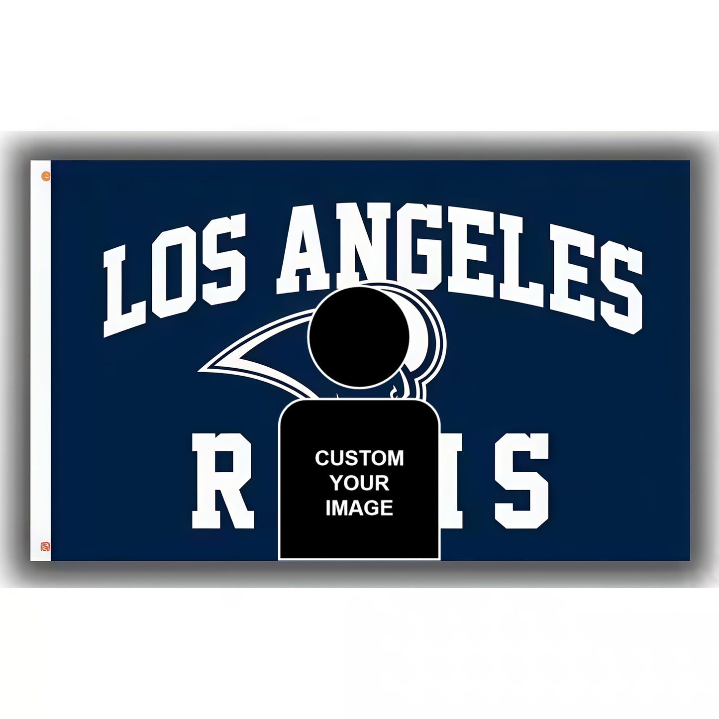 Sydney Sweeney X Los Angeles Rams Classic Flag Custom Image