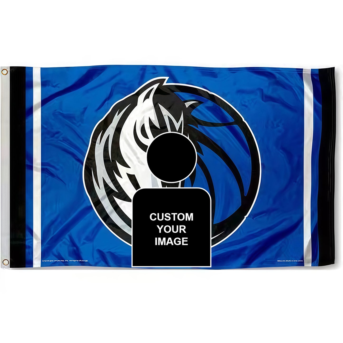 Michael Jackson X Dallas Mavericks Classic Flag Custom Image