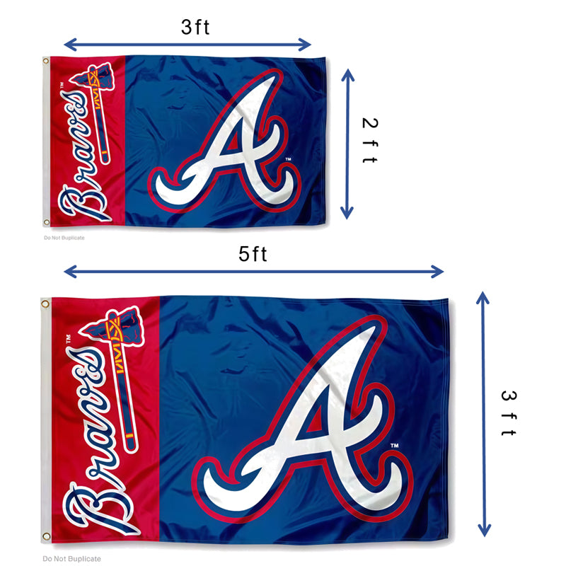 Atlanta Braves Classic Flag Custom Image