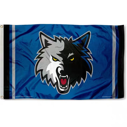 Minnesota Timberwolves Classic Flag Custom Image