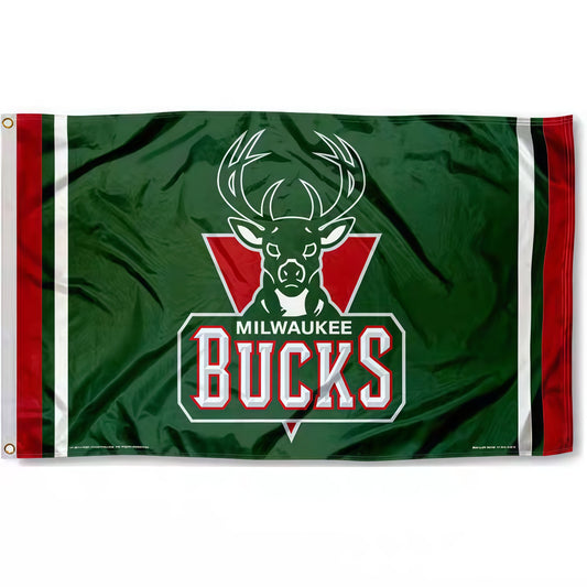 Milwaukee Bucks Classic Flag Custom Image