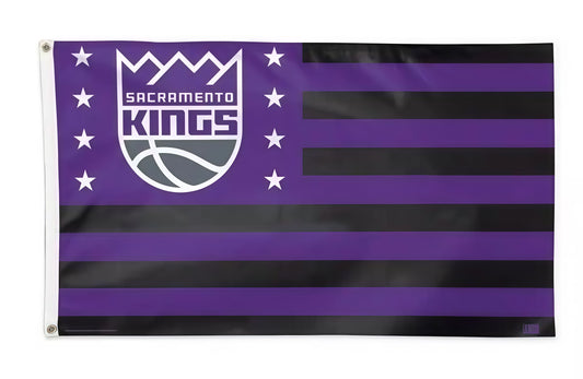 Sacramento Kings Vintage Flag Custom Image