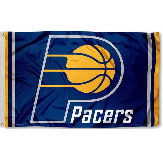 Indiana Pacers Blue Flag Custom Image