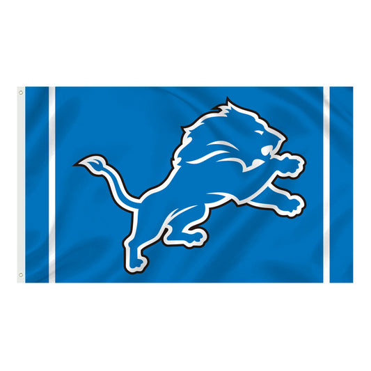 Detroit Lions Flag Custom Image