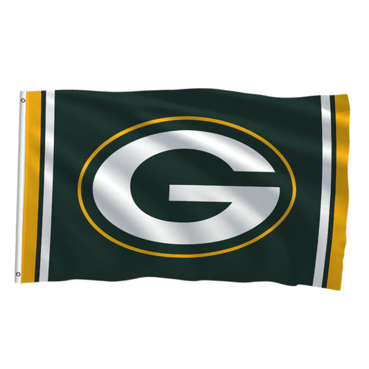 Green Bay Packers Flag Custom Image