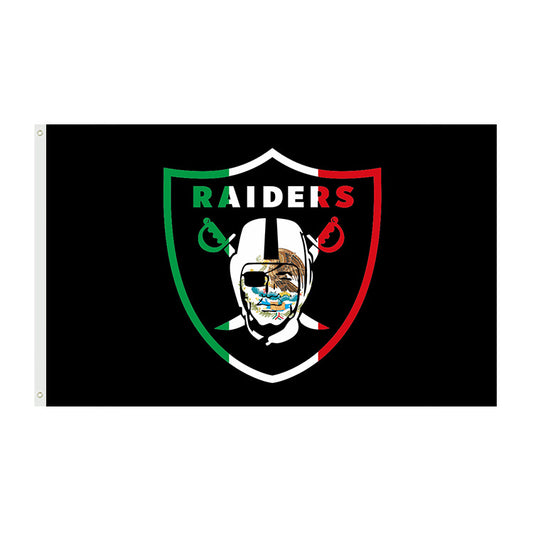 Las Vegas Raiders Flag Custom Image