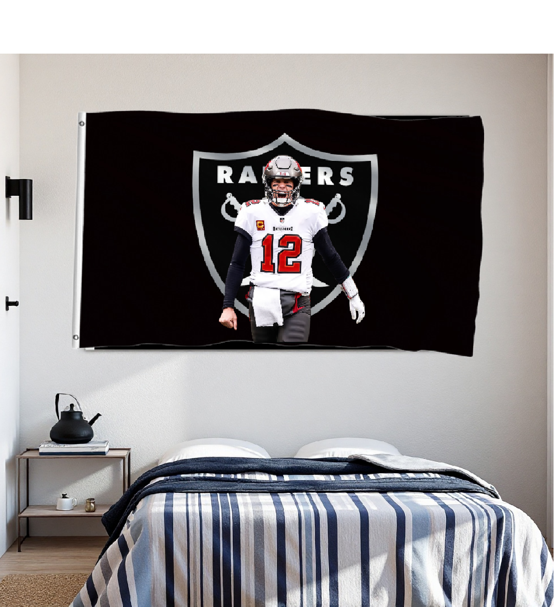 Las Vegas Raiders Flag Custom Image