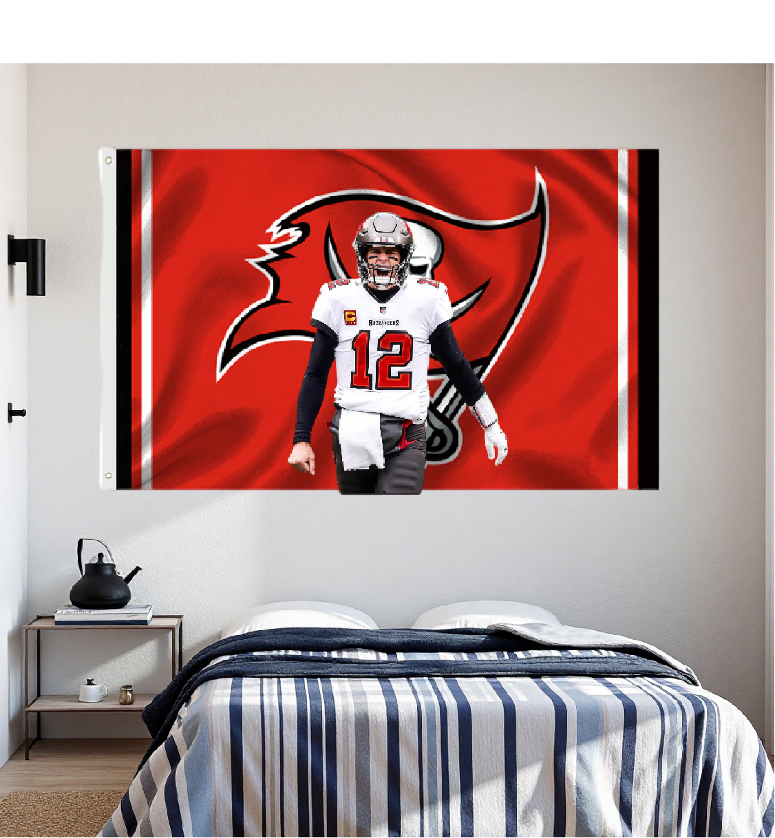 Tampa Bay Buccaneers Flag Custom Image