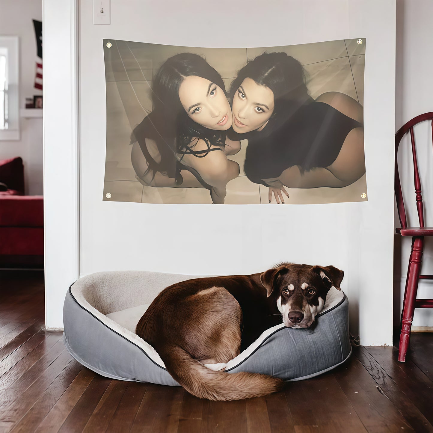 M. Fox & K.K Flag Custom Image