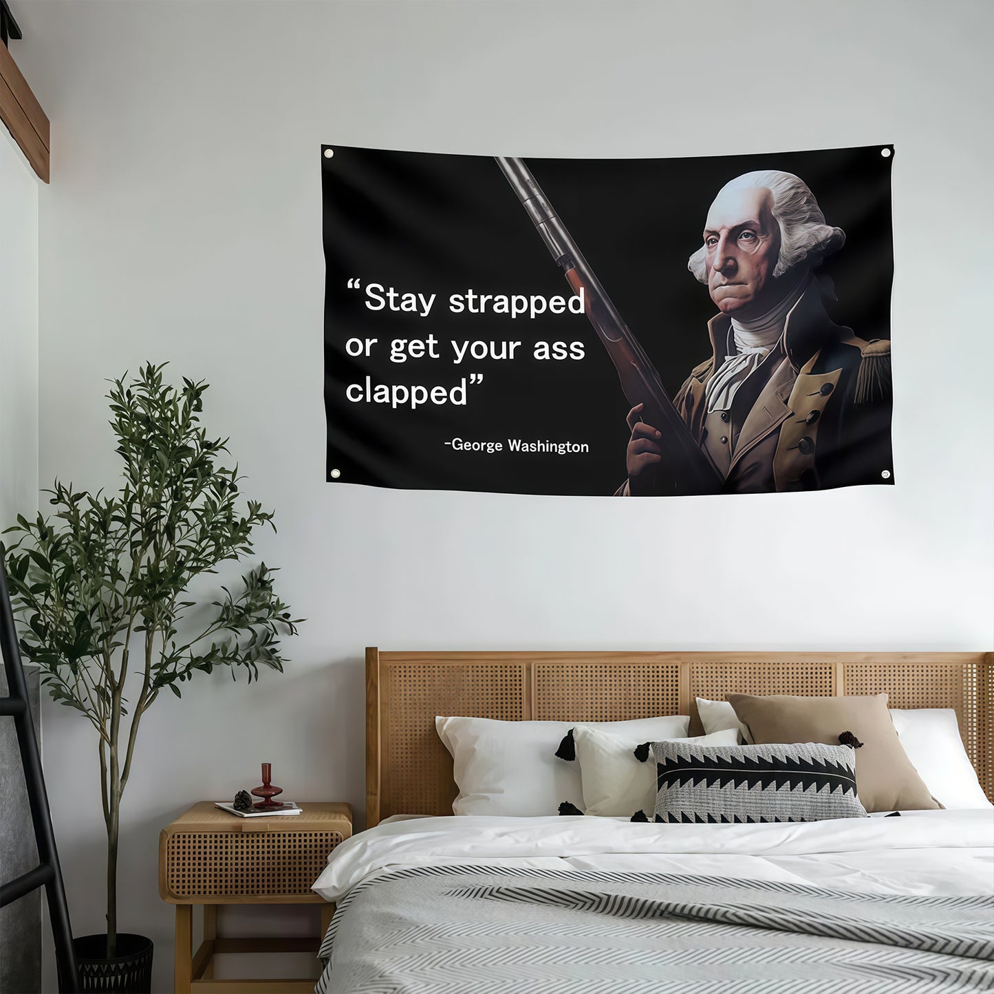 George Washington Flag Custom Image