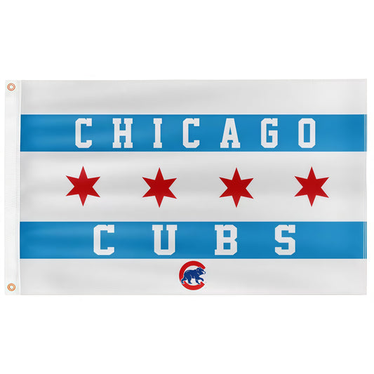 Chicago Cubs Vintage Flag Custom Image