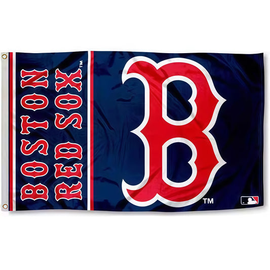 Boston Red Sox Flag Custom Image