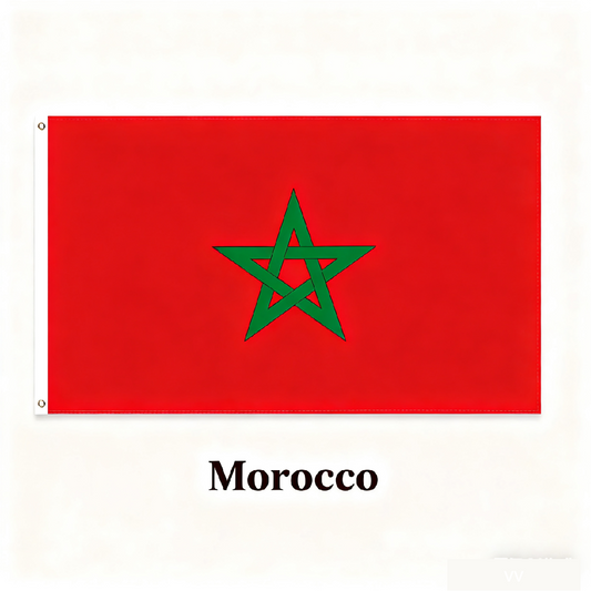 Morocco Flag Custom Image
