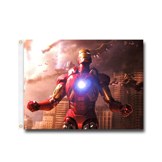 Ironman Flag Custom Image