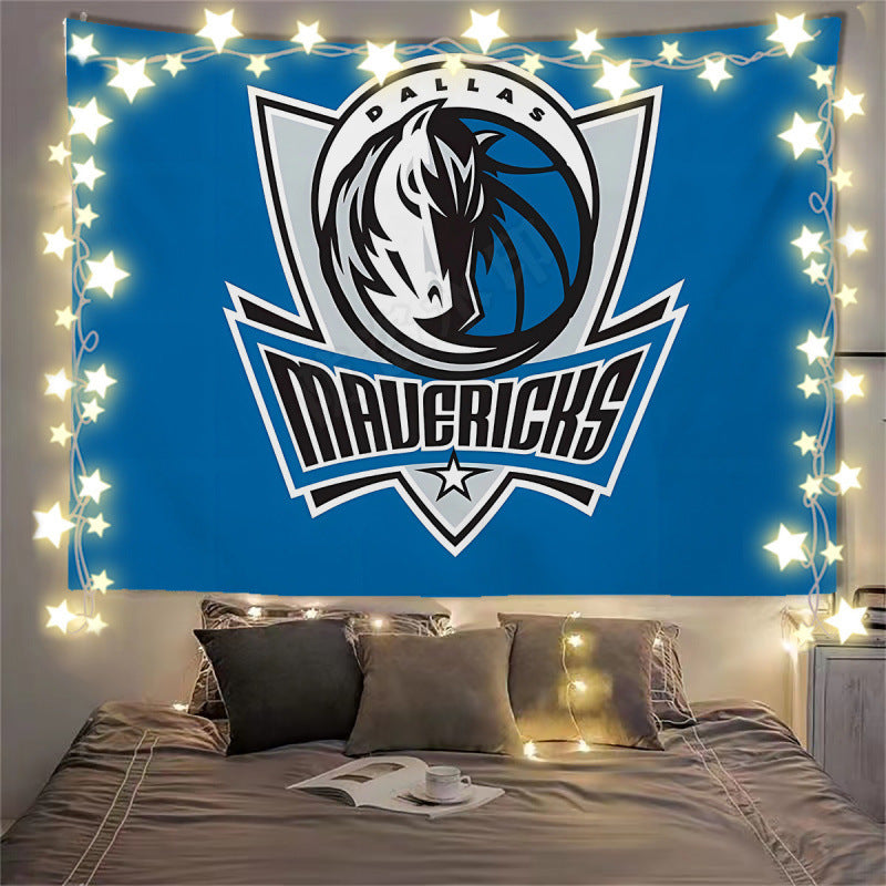 Dallas Mavericks Blue Flag Custom Image
