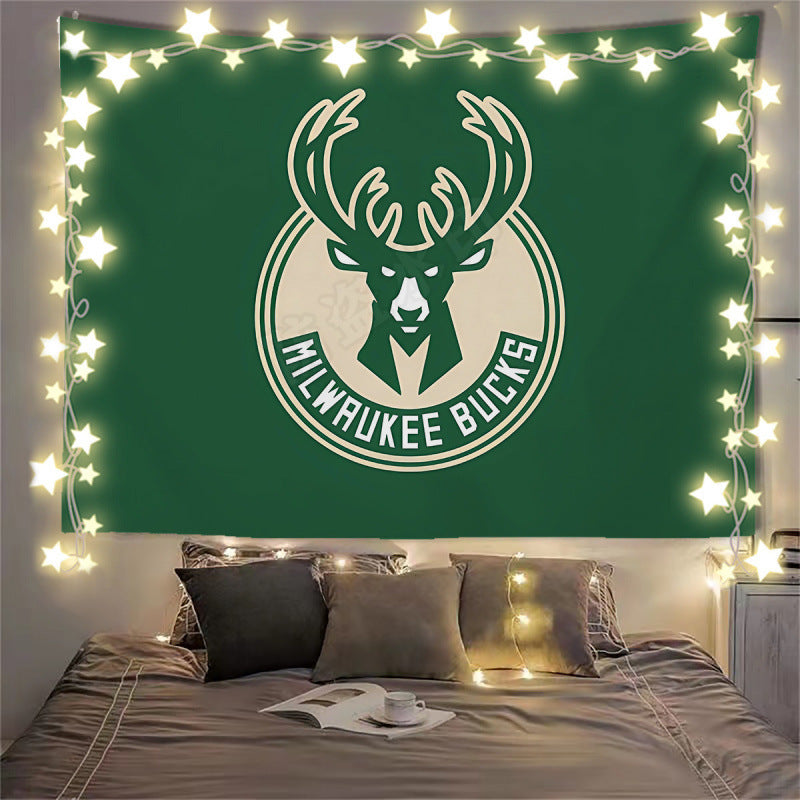 Milwaukee Bucks Flag Custom Image