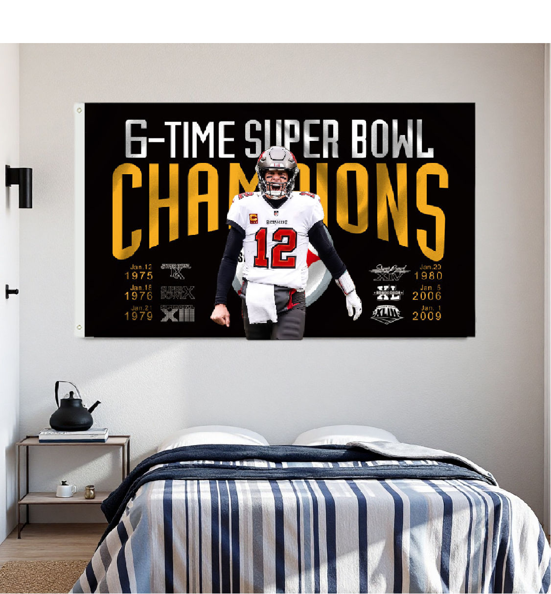 Pittsburgh Steelers Flag Custom Image