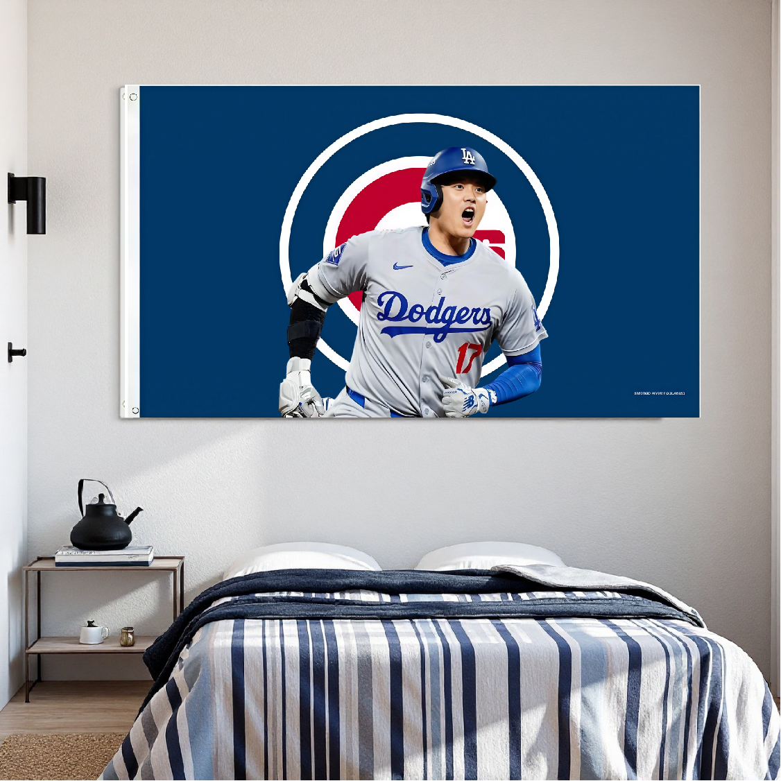 Chicago Cubs Flag Custom Image