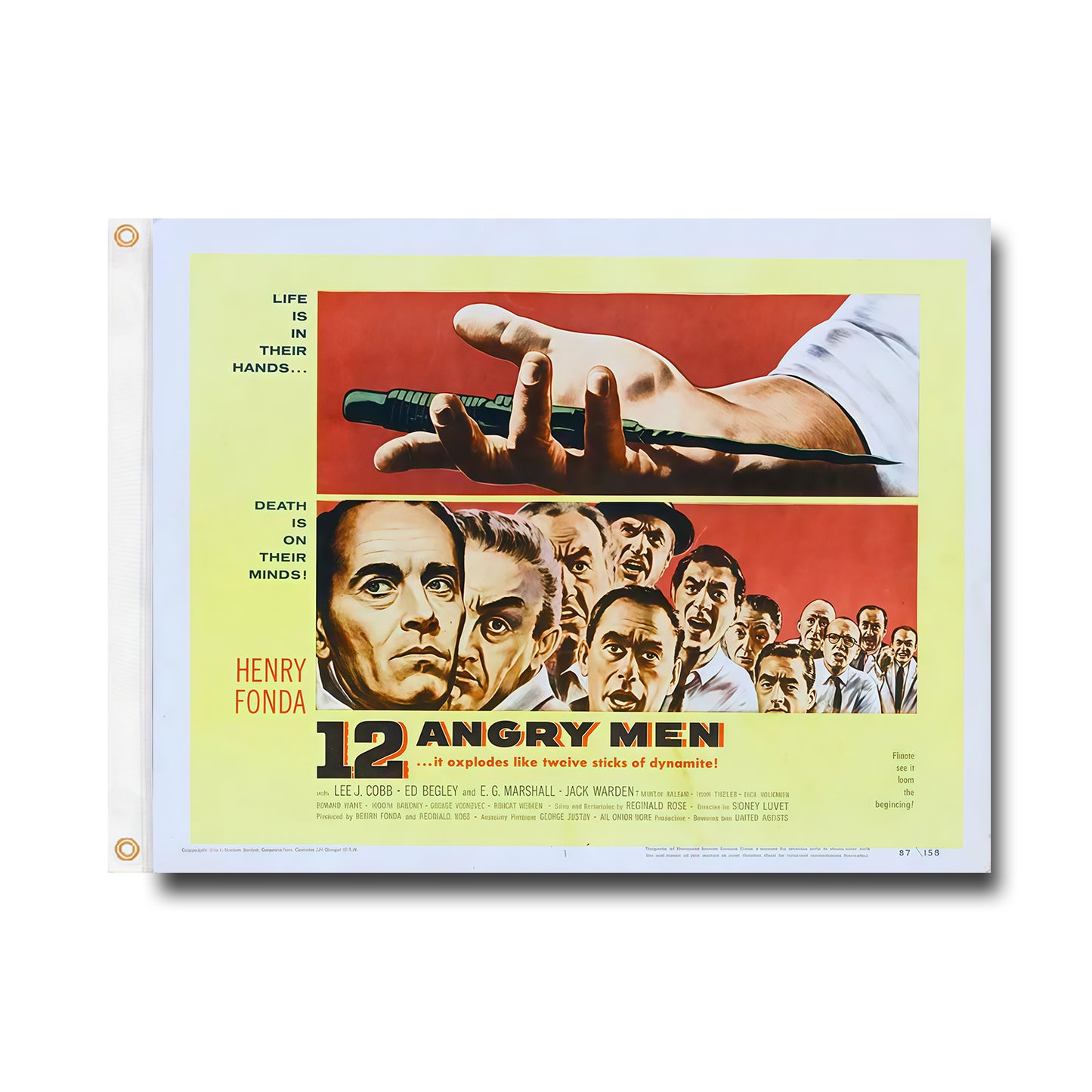 12 Angry Man Flag Custom Image
