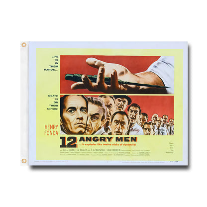 12 Angry Man Flag Custom Image