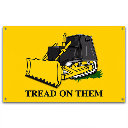 Tread On Them Flag Custom Image