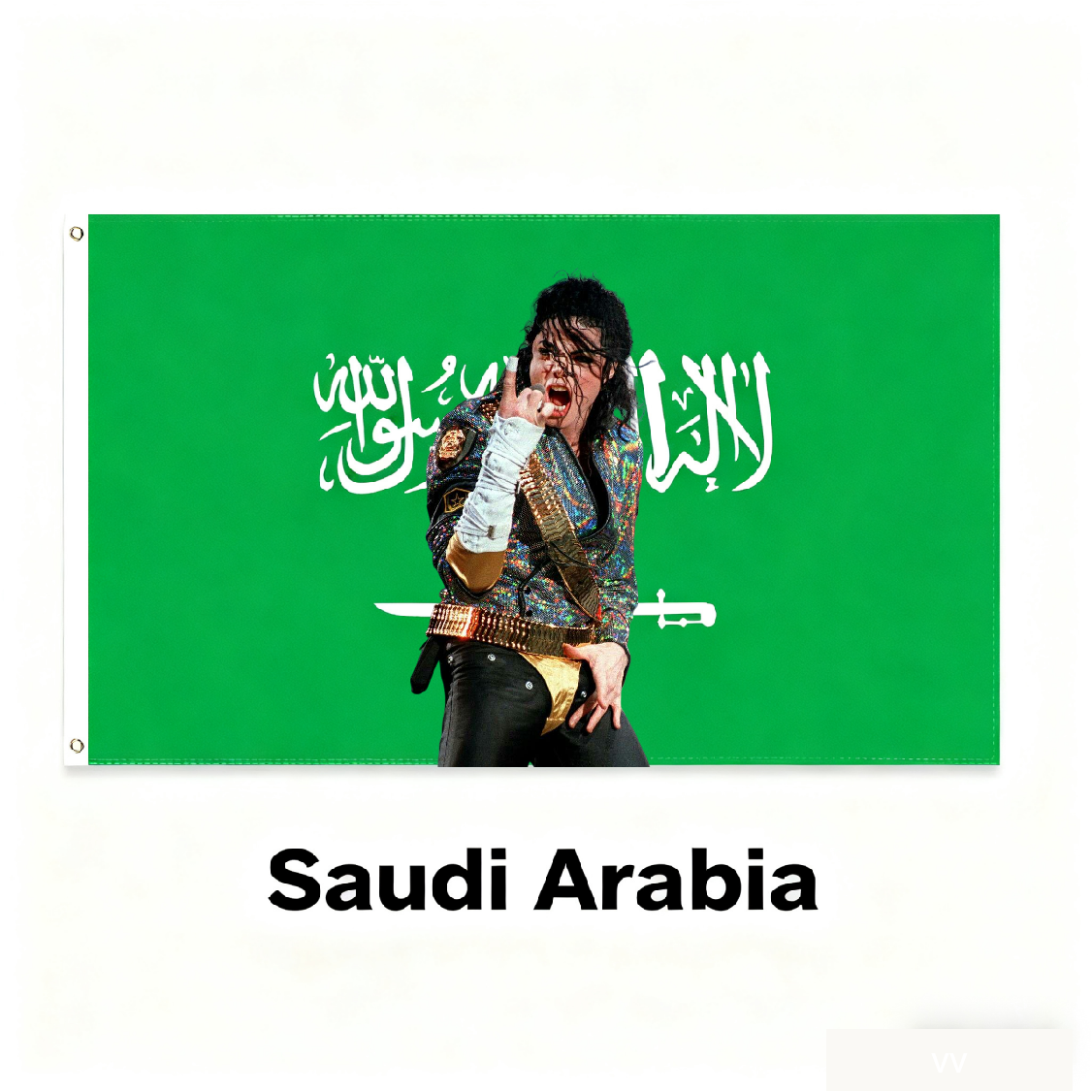 SaudiArabia Flag Custom Image