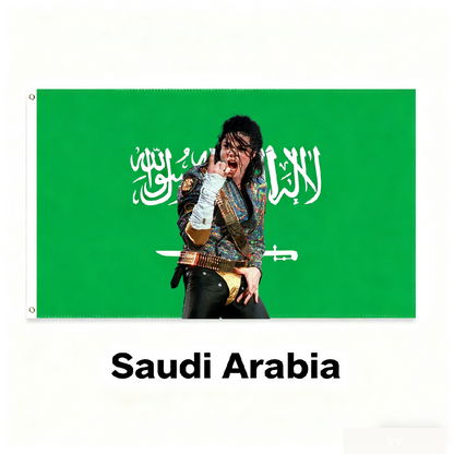 SaudiArabia Flag Custom Image