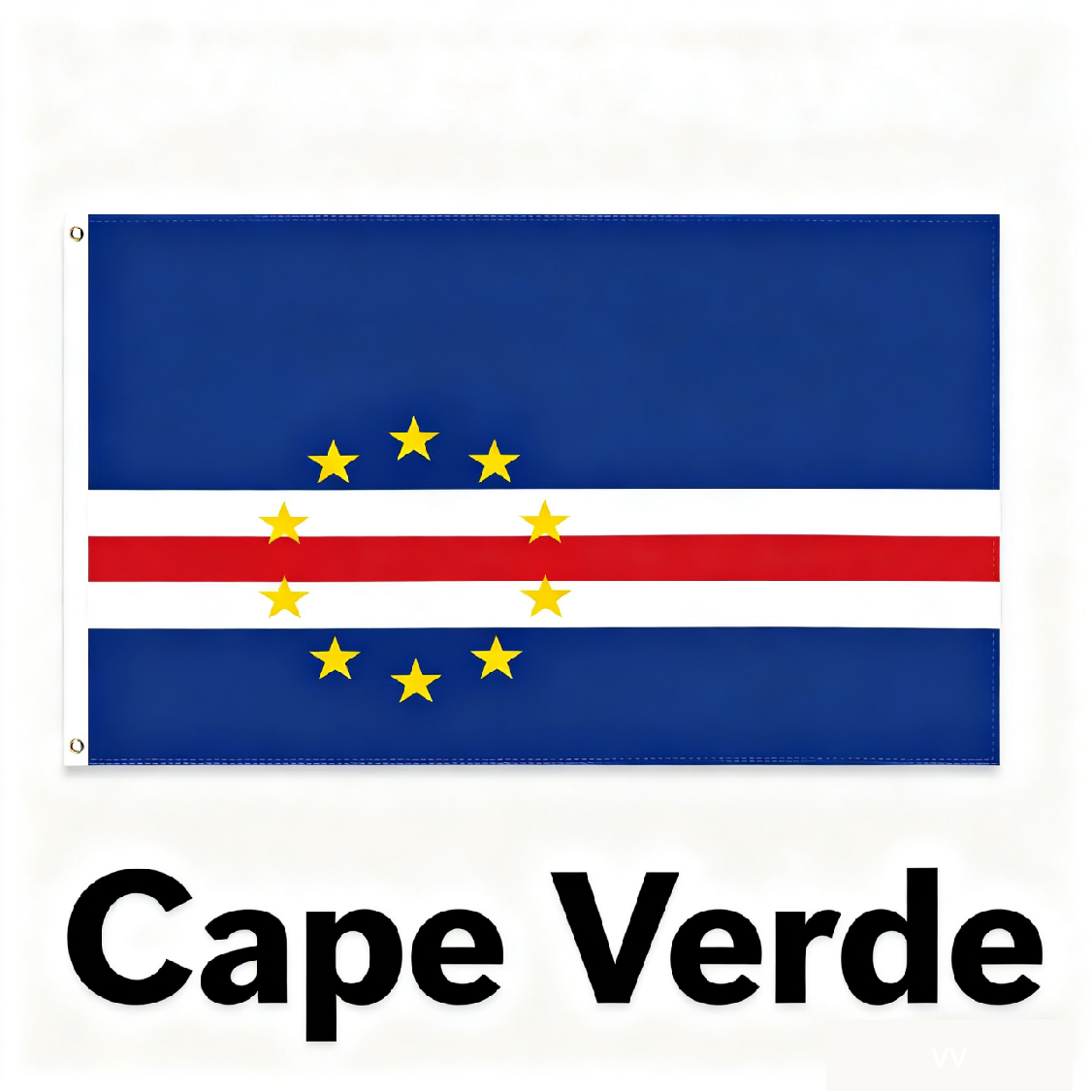 CapeVerde Flag Custom Image