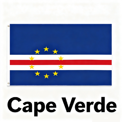 CapeVerde Flag Custom Image