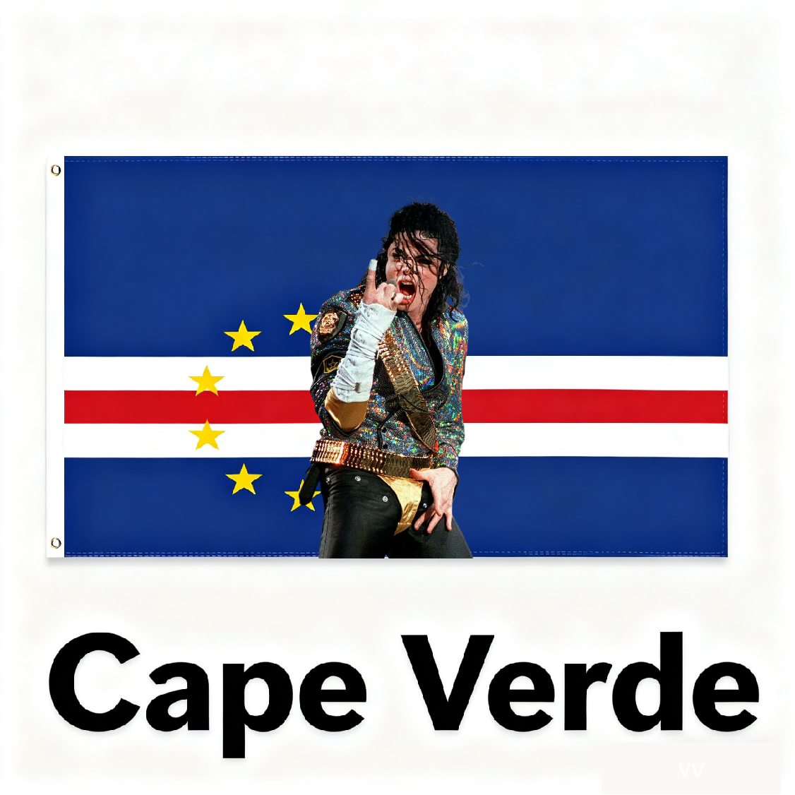 CapeVerde Flag Custom Image